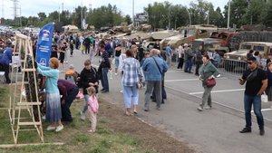 Выставку техники НАТО в Кургане посетили более 40 тысяч человек