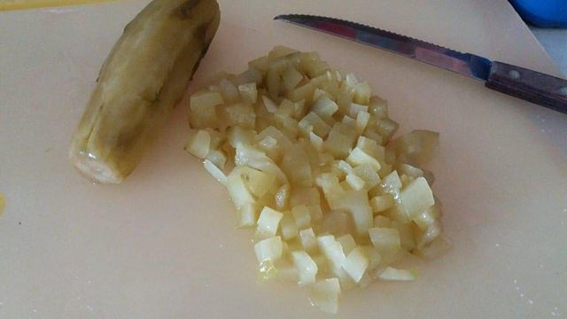 Картофельный салат с крабовыми палочками