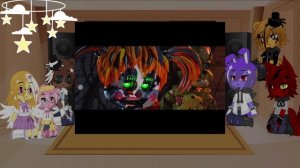 Fnaf 1 react to labyrinth (remake)