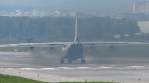 «Более 50 лет в небе» Ан-12БК RF-90918 взлет в Кольцово