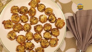 Запечённые сушки с фаршем