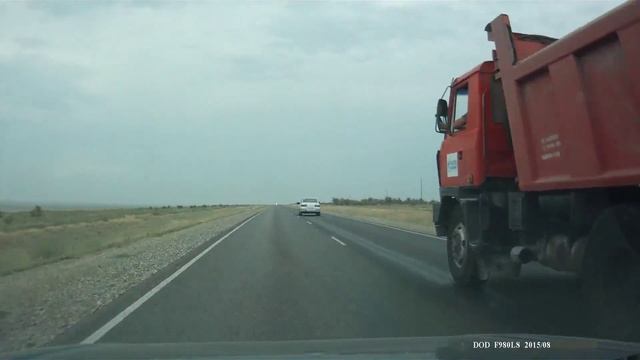 Трасса Р216 на Астрахань. [ Элиста - Яшкуль ] смотреть онлайн