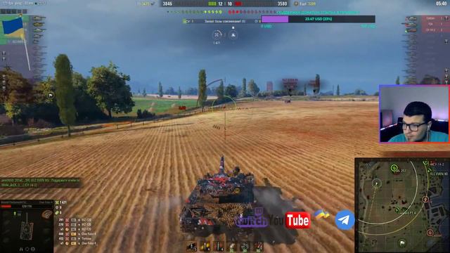 Противостояние на Глобальной карте World of Tanks Стрим 2022 Youtube Gamer Ютуб геймер