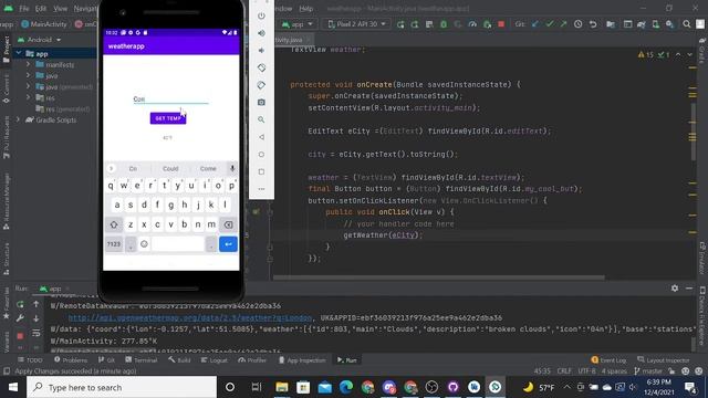 Weather App- using openweather api смотреть онлайн