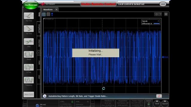 Compliance Application Automation using Python - Keysight 86100D Sampling Oscilloscope