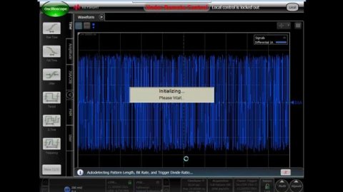Compliance Application Automation using Python - Keysight 86100D Sampling Oscilloscope