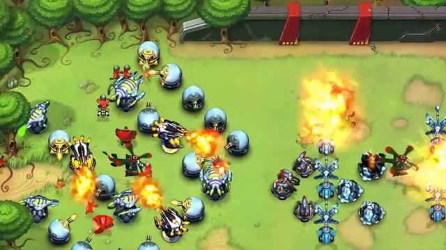 Fieldrunners HD Геймплей игры смотреть онлайн