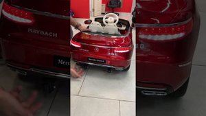 Детский электромобиль Mercedes-Benz. Полный обзор. Видео детского электромобиля