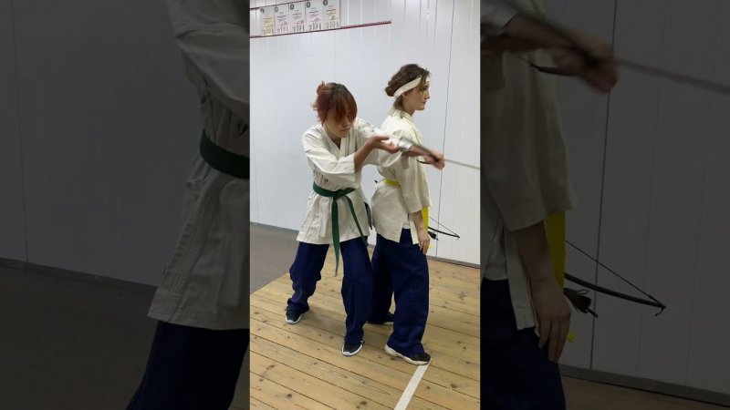 Ханкю – половинчатый лук / Школа воинских искусств для девушек / Hankyu bow / Bujutsu women school