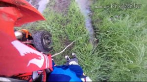 Arctic Cat 450 xc vs jmc 140 mx BROTHERS racing
