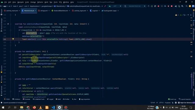 How to upload a file through Google Drive API in Android App using Kotlin | Google Drive API Part- смотреть онлайн
