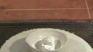 Гашение извести (реакция оксида кальция с водой)