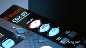 MusicMag.ru: Vestax CDX-05 DJ CD player video review
