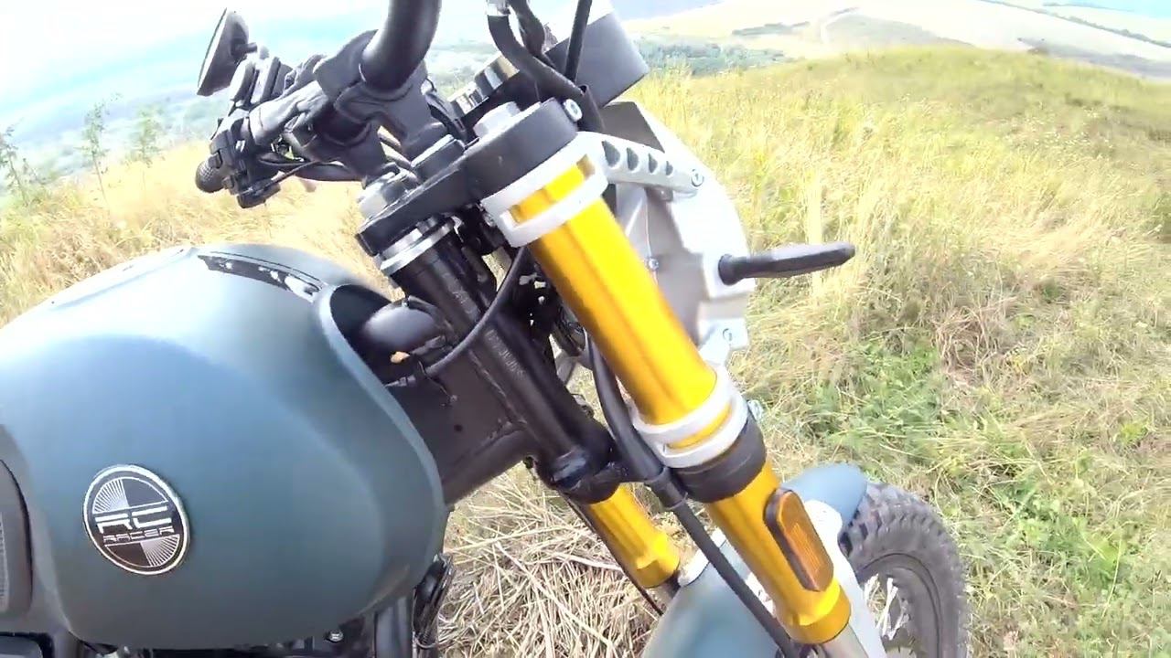 Racer RС250CK-A Triumph, 828км, обзор на горке. 18+ смотреть онлайн