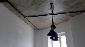 Потолки из бетона (монолита) в квартире. Ремонт квартиры Владивосток.