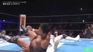 NJPW G1 Climax 29 Day 3 KENTA vs Hiroshi Tanahashi highlights