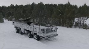 Тренировки расчетов ОТРК «Искандер-М» ЦВО под Екатеринбургом