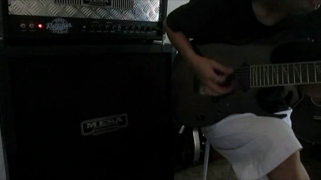 Mesa Boogie Dual Rectifier ( Cloning ) - Ibanez RG 7 String смотреть онлайн