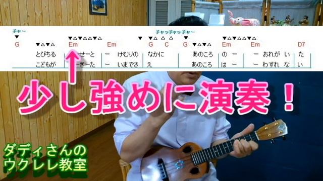 【ウクレレ弾語りレッスン】★★ジョニーの子守唄／アリス  イントロこだわってます！