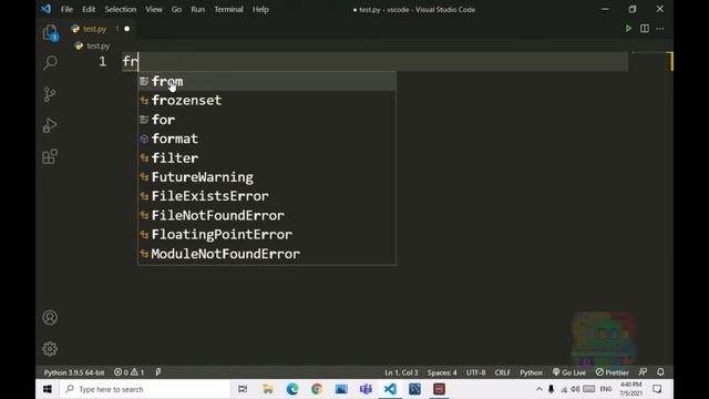 Best Configuration | Extension Installation for Python Programming In Visual Studio Code