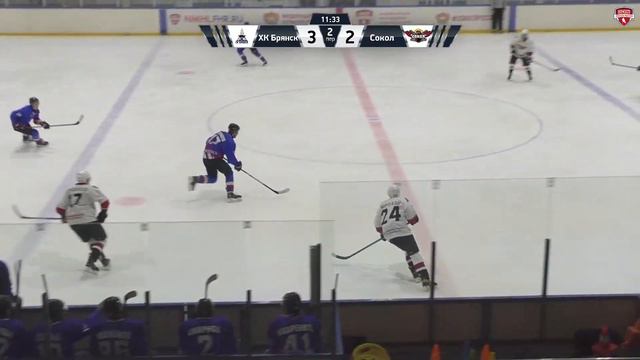 Первенство НМХЛ сезона  20212022  ХК Брянск Брянск - Сокол Курск