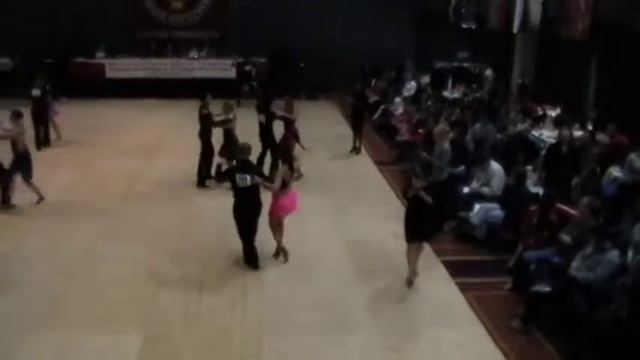 BU Ballroom Dance Competition 2012 - Silver Samba - first round смотреть онлайн