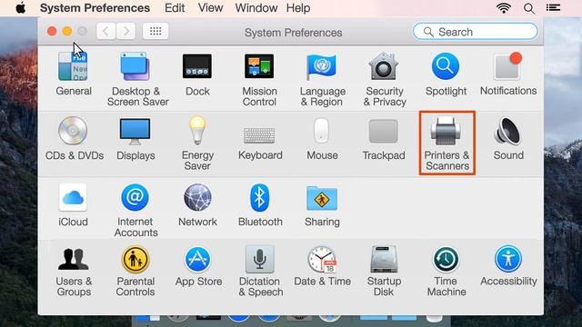Het afdruksysteem opnieuw instellen in Mac OS X  HP printers  HP