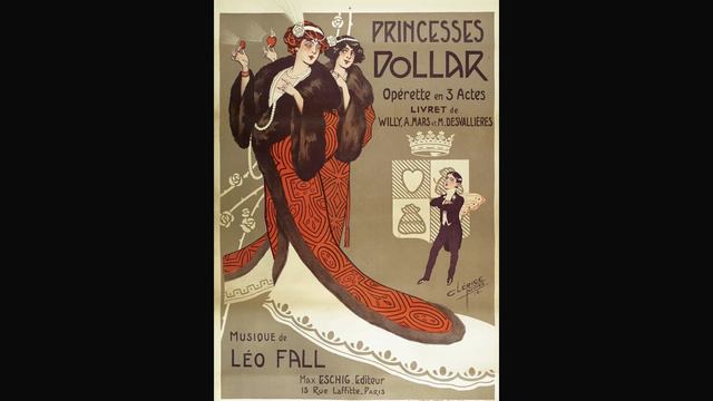 LEO FALL Die Dollarprinzessin   operetta selections 1907 The Dollar Princess KASTNER 61607