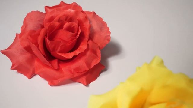 Крупная роза "Красота" хлопок 7 слоев смотреть онлайн