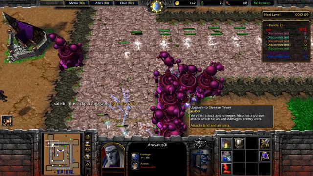 Spiral Defense 4.2 #3 Solo play /win - Warcraft 3 - Battlenet смотреть онлайн
