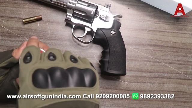 Dan Wesson 6 Inch Co2 BB .177Cal, 4.5mm Air Revolver By Airsoft Gun India смотреть онлайн