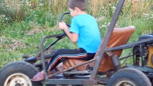 Самодельная детская багги