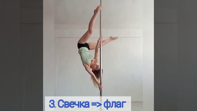 Алгоритм разучивания флагов на пилоне, как подступиться к флагу, последовательные этапы смотреть онлайн
