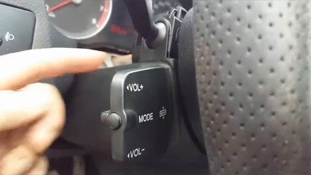 Подключение подрулевого джостика управления магнитолы на ФОРД ФОКУС 2. смотреть онлайн