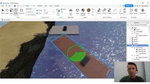 Лодка в Roblox Studio