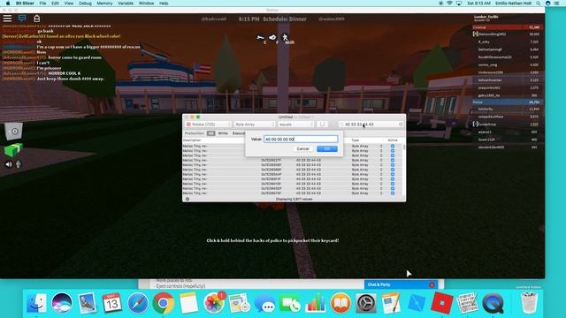How to fly in Roblox Bit Slicer hack! (IMAC) 2017 *Unpatchable* смотреть онлайн