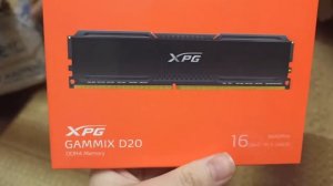 РАСПАКОВКА ОПЕРАТИВКИ ADATA XPG Gammix D20 Black Edition 2x 16GB Kit С COMPUTERUNIVERCE,