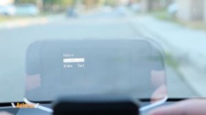 REAL CAR HEADS-UP DISPLAY C1 HUD Review (GPS, Speed, Direction, RPM, Voltage OBD2, Wiiyii, XTOBD)