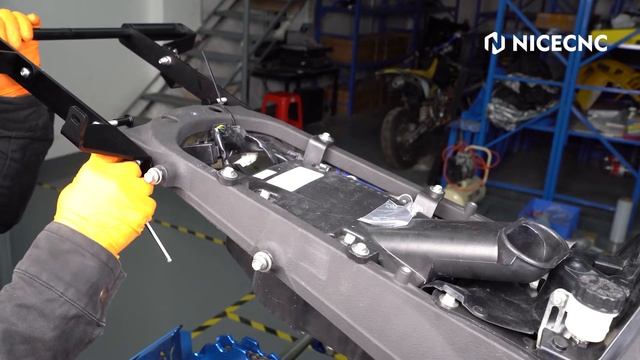 NICECNC ｜ 4mins - How To Install Platform For Luggage On Yamaha Raptor 700R ｜ Step By Step Guidance смотреть онлайн