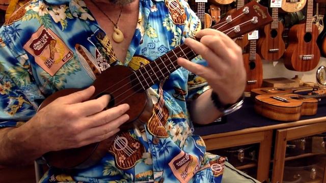 "Five Foot Two" on Martin 1950's Vintage Style 1 Mahogany Soprano #4715 @ Ukulele Mania, Tokyo смотреть онлайн
