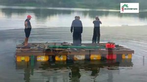 ● МОНТАЖ ВИНТОВЫХ СВАЙ НА ВОДЕ ПОД ПИРС! ФУНДАМЕНТ на ВОДЕ! МОНТАЖ ПИРСА! ПИРС на ВИНТОВЫХ СВАЯХ!