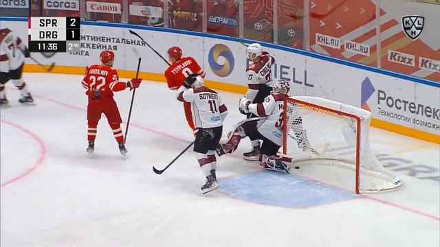 Tsyplakov scores off Kvartalnov feed