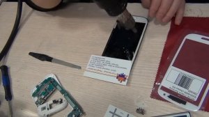 Samsung galaxy S3 i9300 замена стекла с UV клеем, разборка