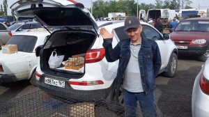 Птичий рынок в Аксае. Сборная ярмарка голубей. Карликовый мясной голубь 😃😃😃.