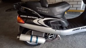 Обзор скутера хорс056 и тюнинг его