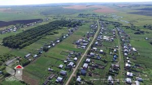 Аэросъемка села Медяна (Медина) (Мечеть Рашида)