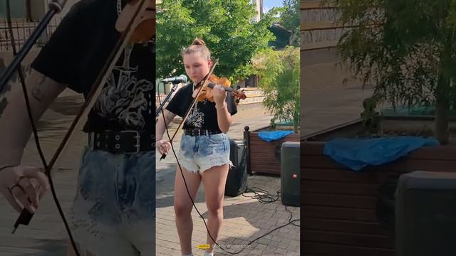 Александра с группой Ночь • Скрипка • Симферополь 15.06.2023 смотреть онлайн