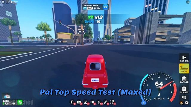 Drive World Update! | 4 New Cars & New Code - Roblox