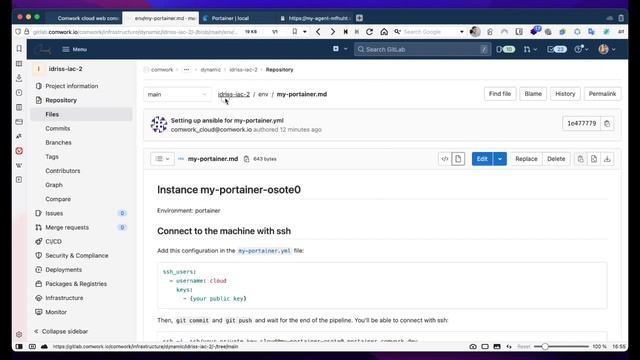 Demo comwork cloud - part 5 (portainer and vps as portainer agent) смотреть онлайн