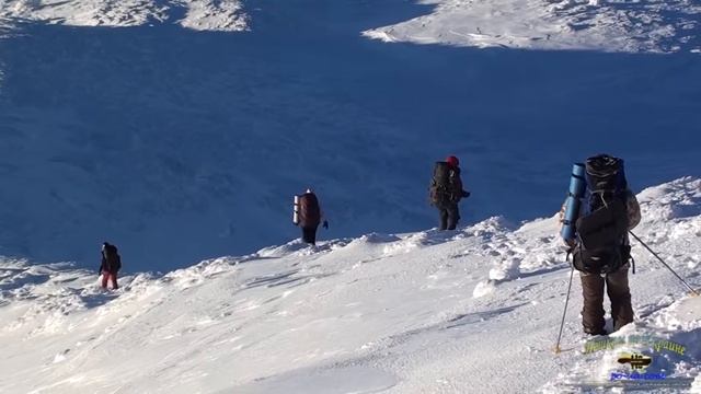 Поход по Карпатам на Новый Год 26.12.2014 - 2.01.2015 © www.po-ua.com, Пешком по Украине смотреть онлайн